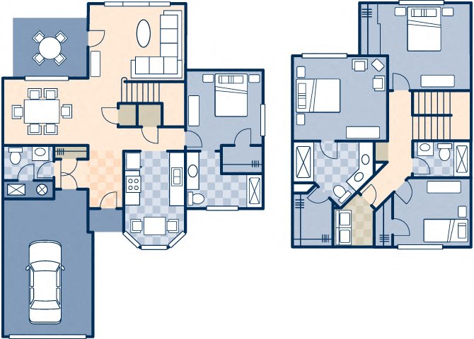 Floor Plans Fort Carson Family Homes Rental Homes in